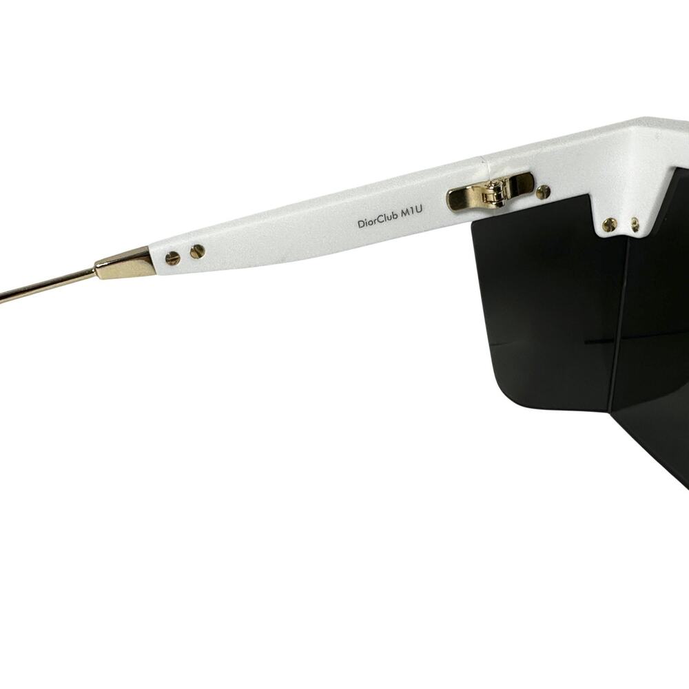 Christian Dior Diorclub M1U CD Logo Mirrored Shield Sunglasses Italy - Picture 4 of 6